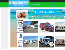 Tablet Screenshot of euroservice69.com